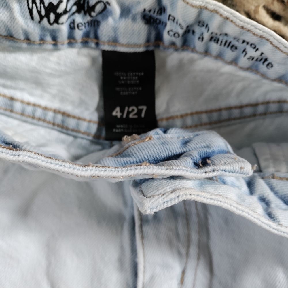 🍵 MOSSIMO HIGH RISE  SIZE 4/27 - Picture 3 of 5